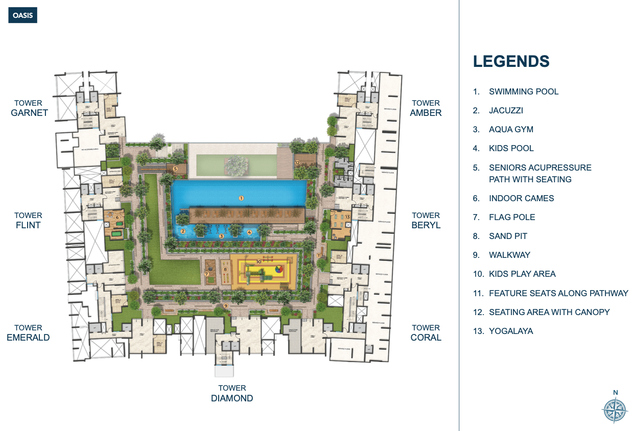 Arkade Rare floor plan 1