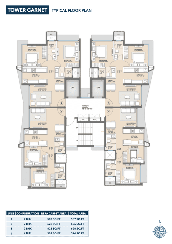 Arkade Rare floor plan 8