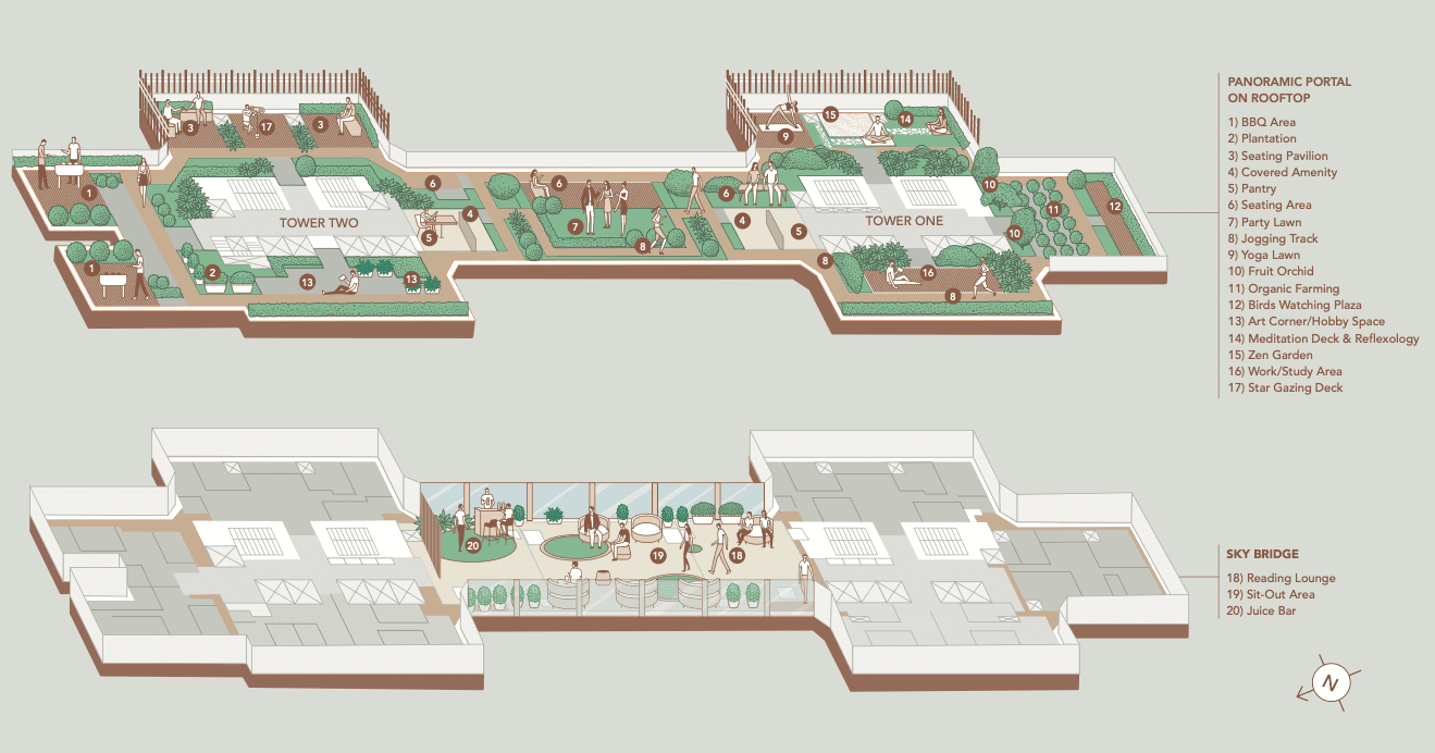 Floor Plan Godrej Vista 1
