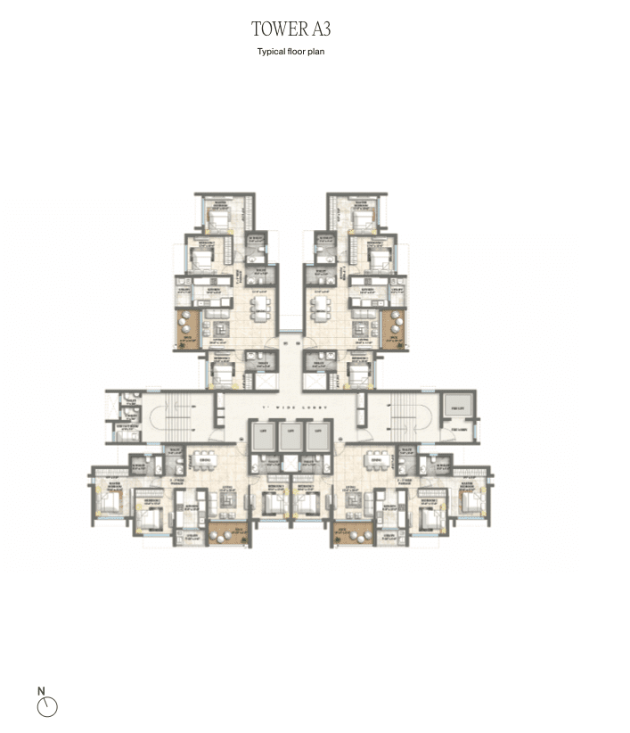 Lodha Riservo floor plan 2